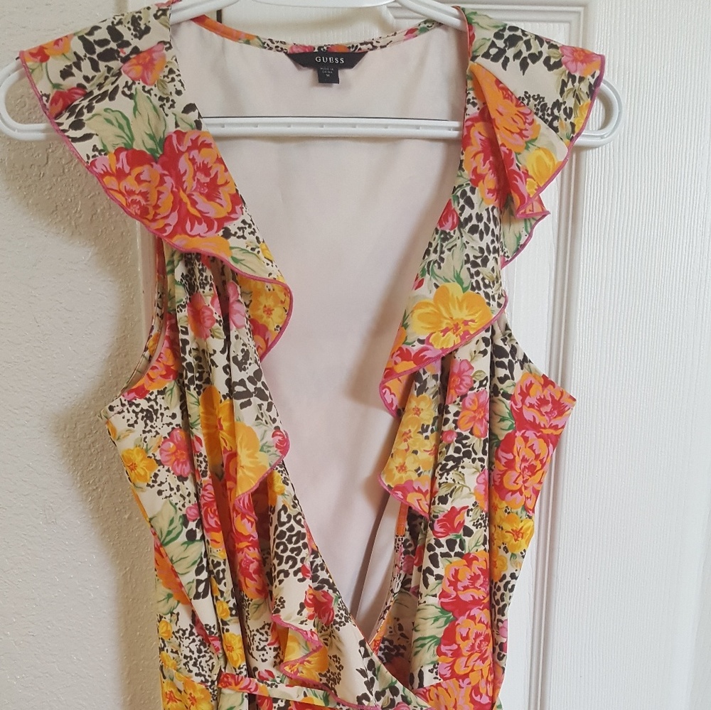 Guess shorts romper